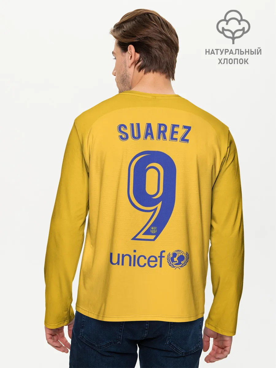 Мужской лонгслив базовый / Suarez 4-th kit 19-20