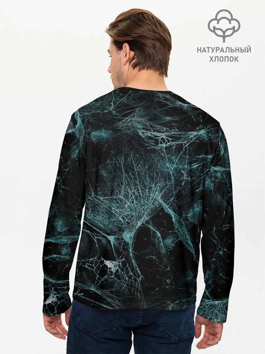 Мужской лонгслив базовый / two skulls