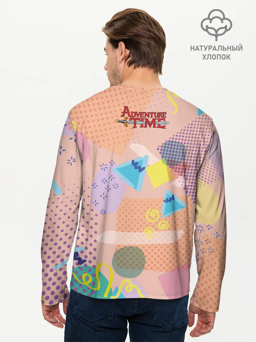 Мужской лонгслив базовый / Принцесса Бубльгум и Марселин