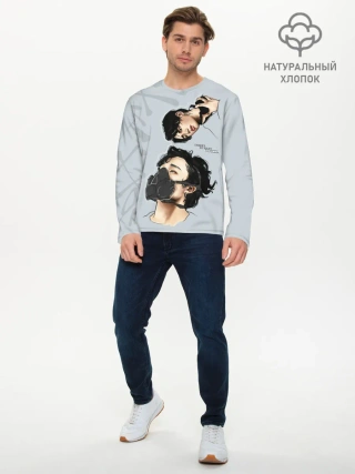Мужской лонгслив базовый / Stray Kids