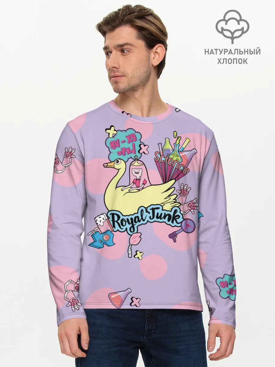 Мужской лонгслив базовый / Royal Junk