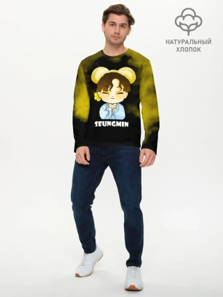 Мужской лонгслив базовый / Seungmin