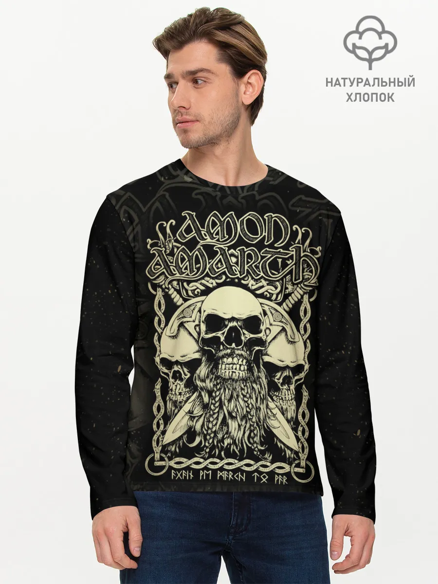 Мужской лонгслив базовый / Amon Amarth