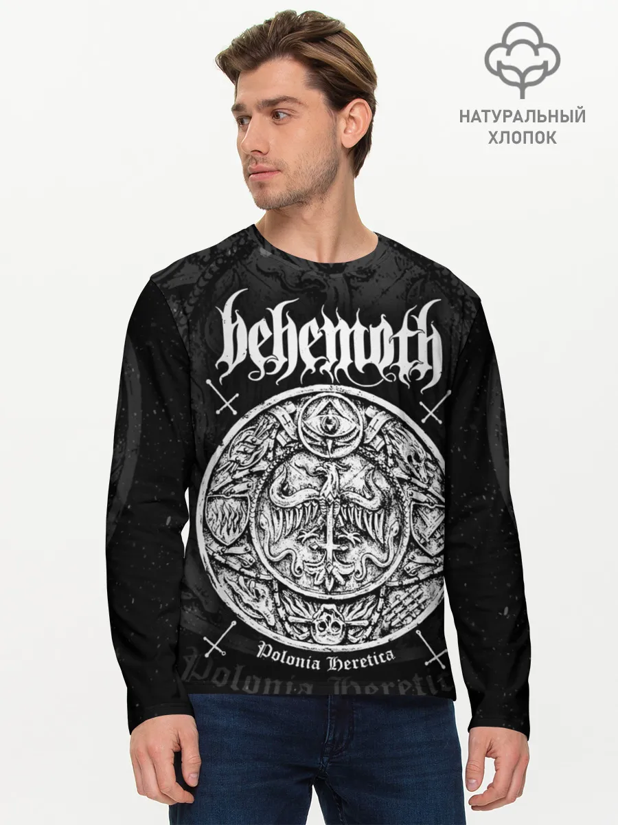 Мужской лонгслив базовый / Behemoth