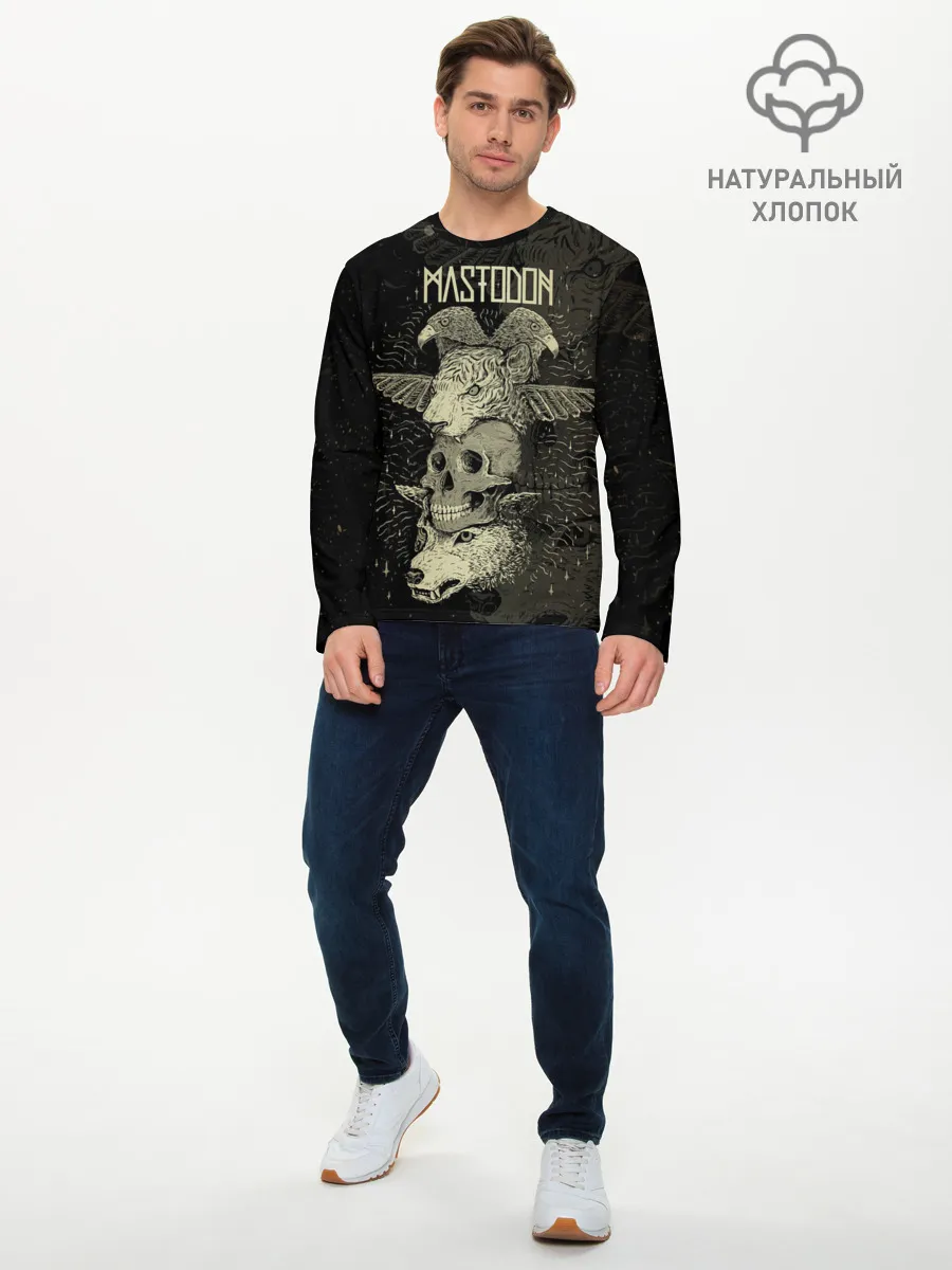 Мужской лонгслив базовый / Mastodon