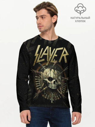 Мужской лонгслив базовый / Slayer