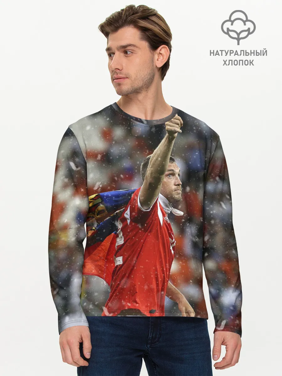 Мужской лонгслив базовый / Артем Дзюба