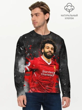 Мужской лонгслив базовый / Мохаммед Салах