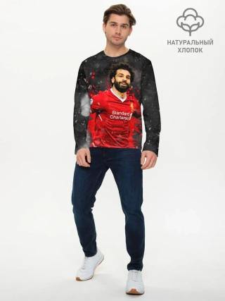 Мужской лонгслив базовый / Мохаммед Салах