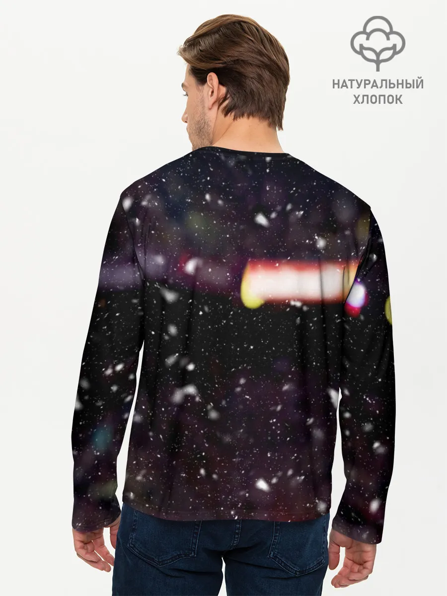 Мужской лонгслив базовый / Leo Messi