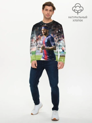 Мужской лонгслив базовый / Неймар