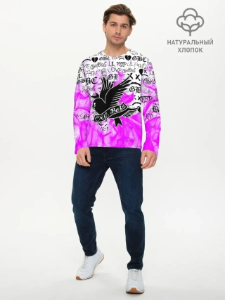 Мужской лонгслив базовый / CRY BABY LIL PEEP