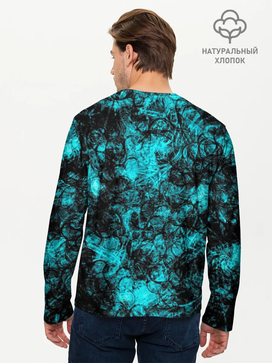 Мужской лонгслив базовый / Узор