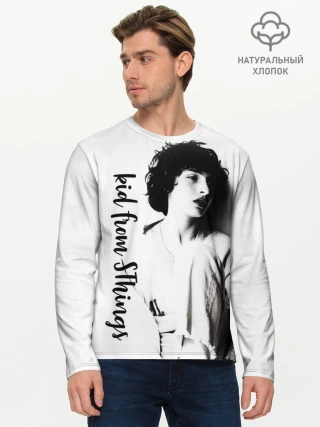 Мужской лонгслив базовый / Финн Вулфард