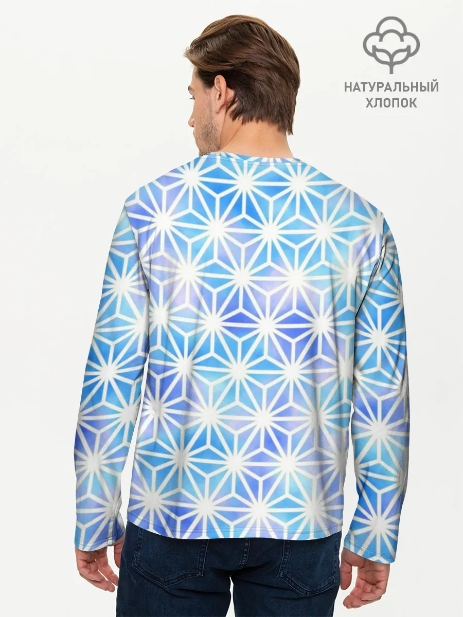 Мужской лонгслив базовый / Яркий