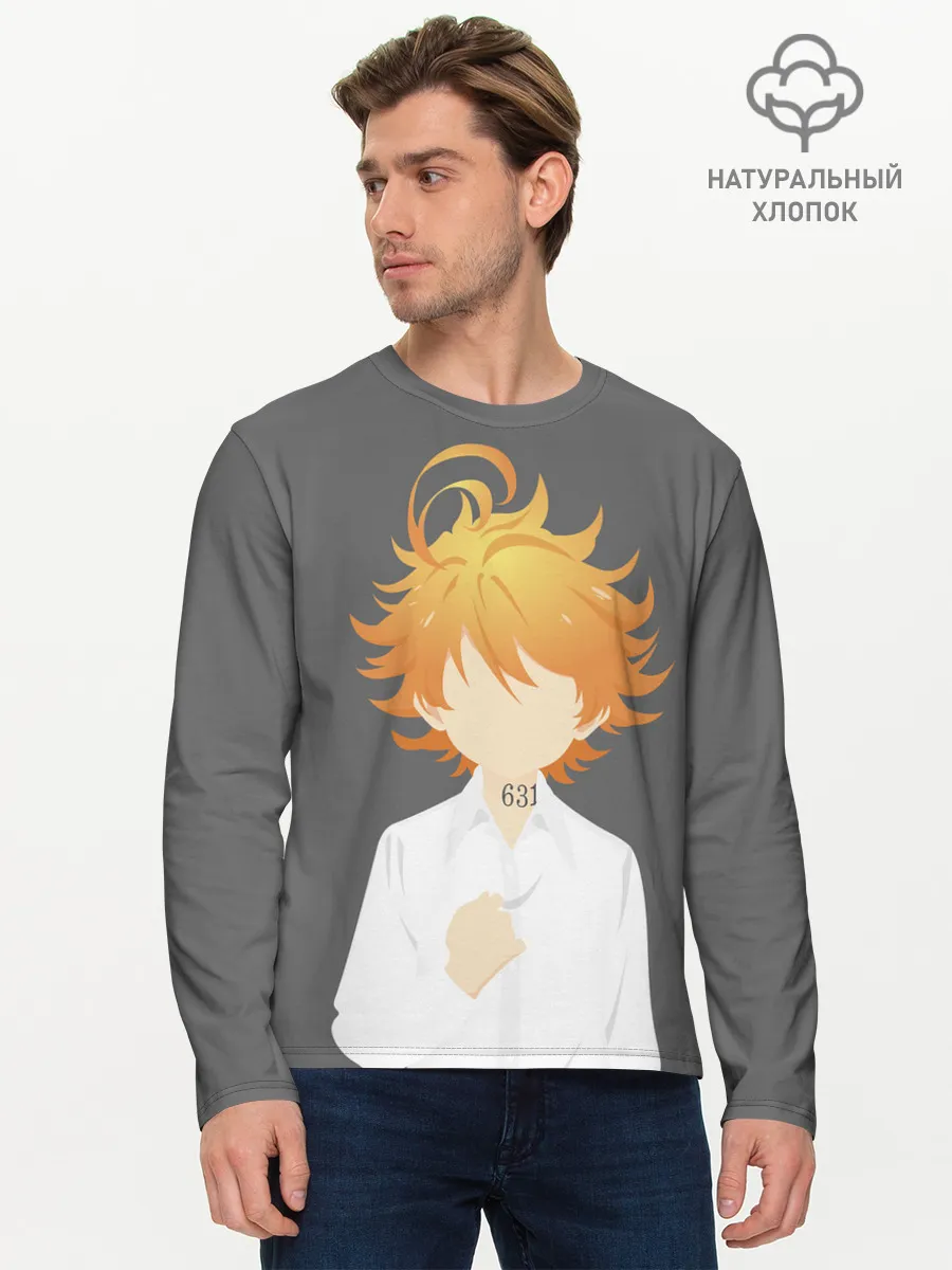 Мужской лонгслив базовый / Эмма неверленд