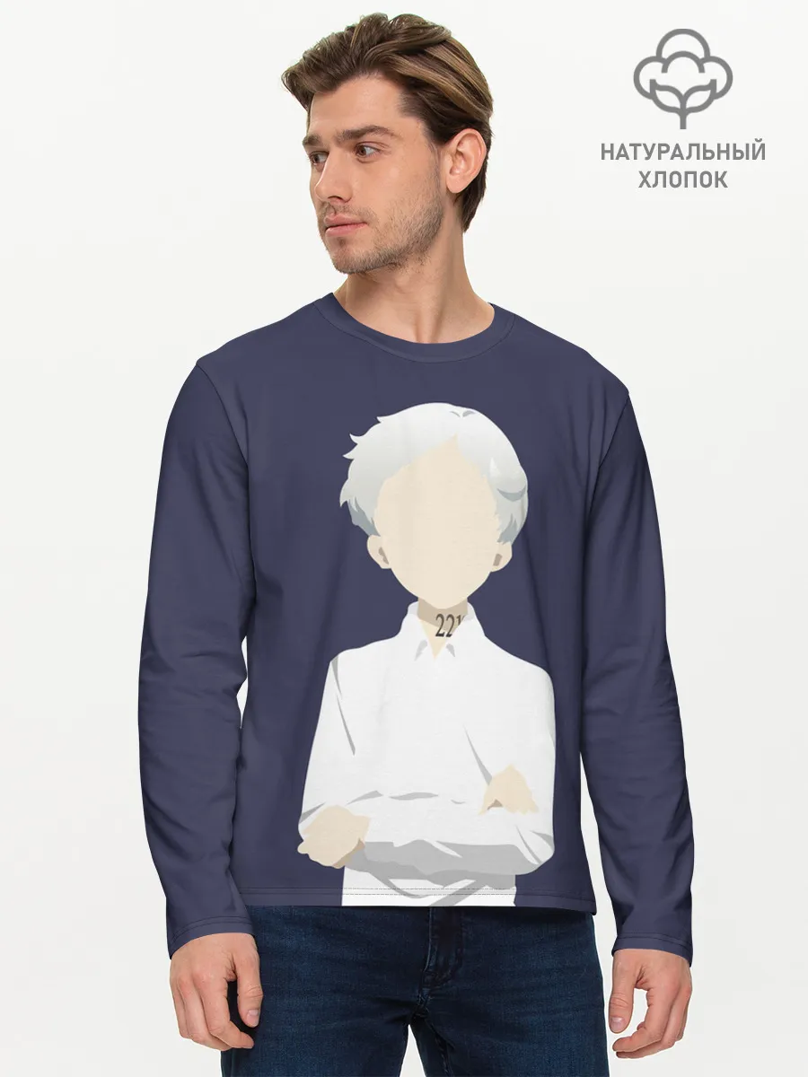 Мужской лонгслив базовый / Norman