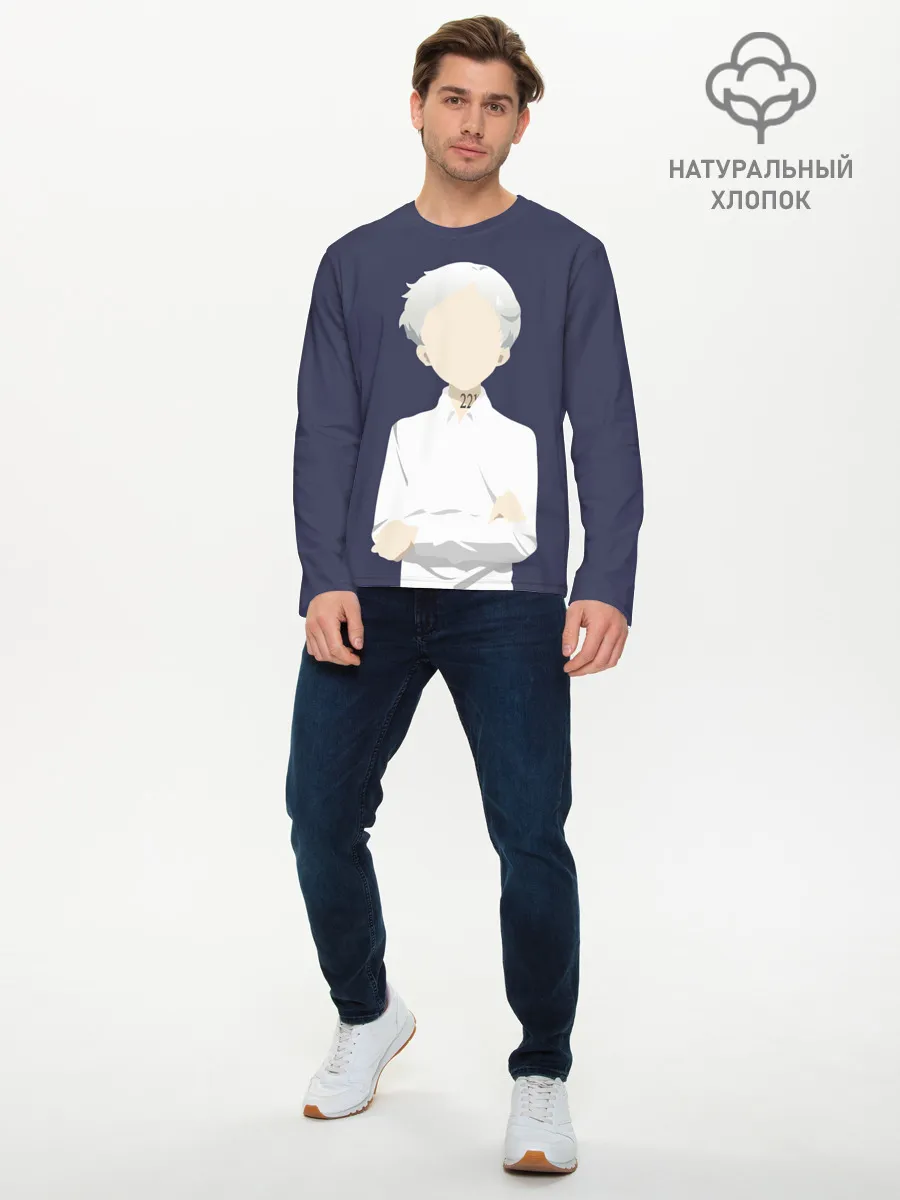 Мужской лонгслив базовый / Norman