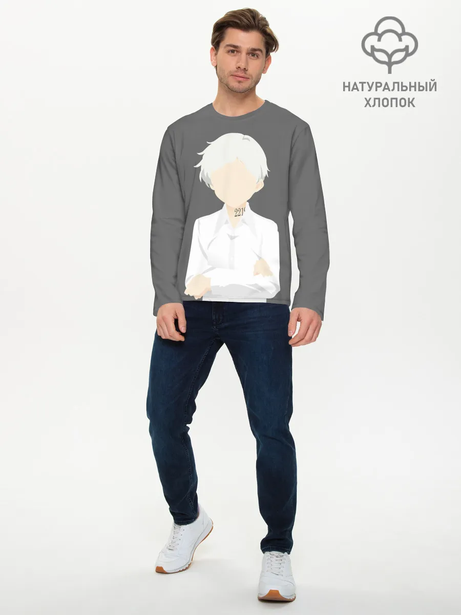 Мужской лонгслив базовый / Норман