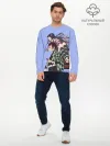 Мужской лонгслив базовый / Tanjirou & Nezuko