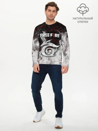Мужской лонгслив базовый / GARENA FREE FIRE