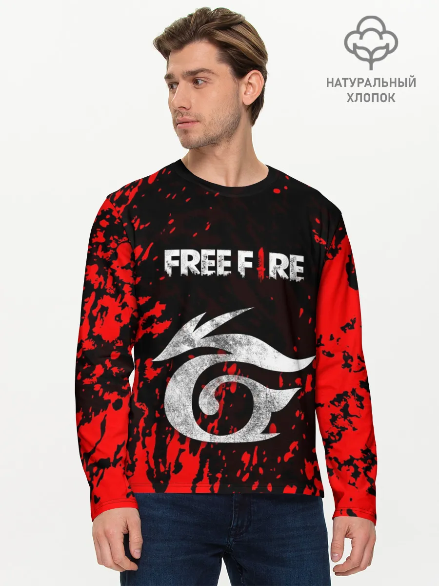 Мужской лонгслив базовый / GARENA FREE FIRE