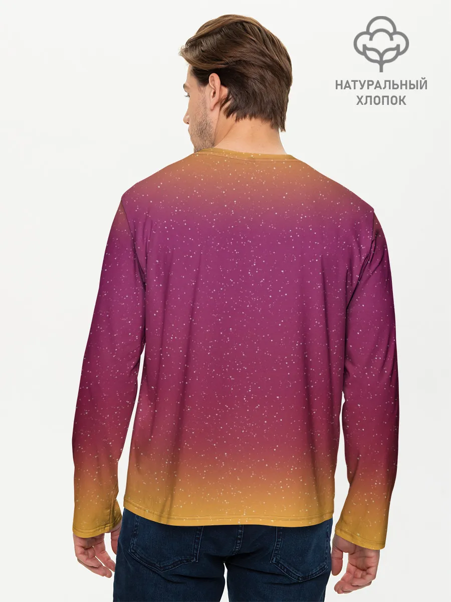 Мужской лонгслив базовый / Рак