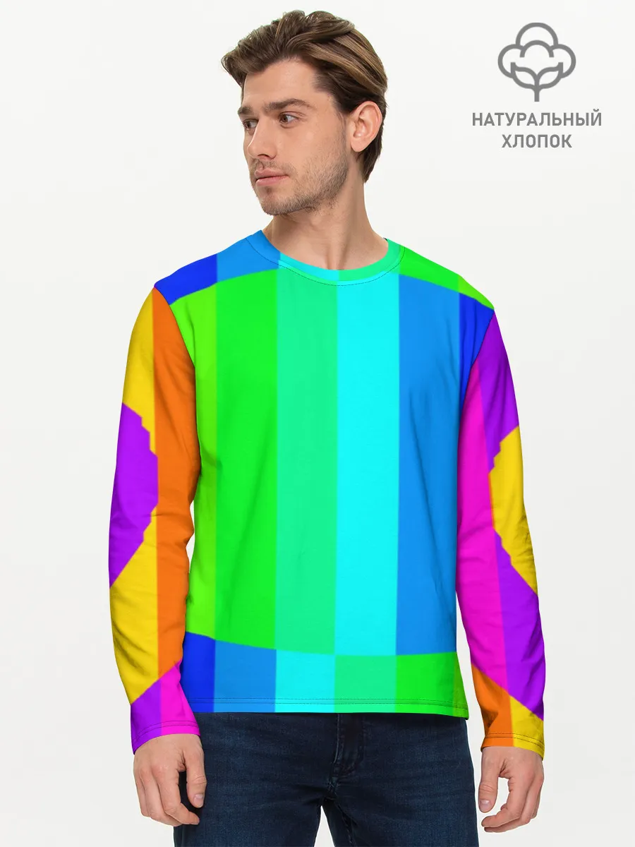 Мужской лонгслив базовый / MAKE LOVE, NOT WAR