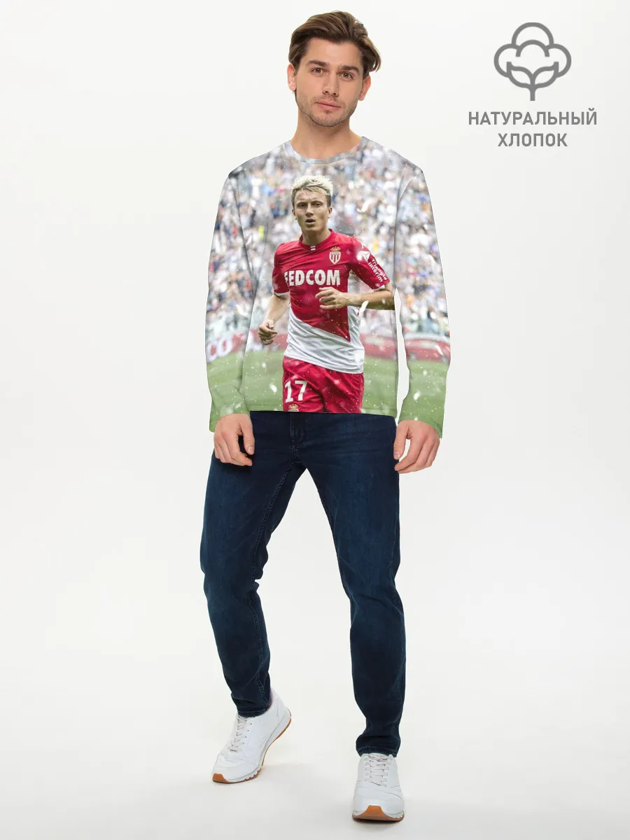 Мужской лонгслив базовый / Александр Головин Монако