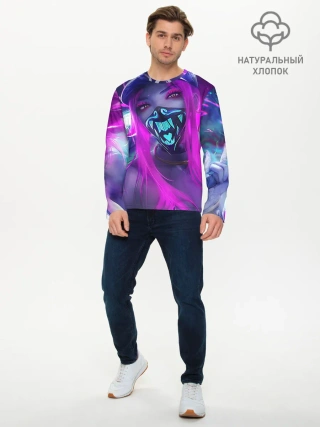 Мужской лонгслив базовый / Акали