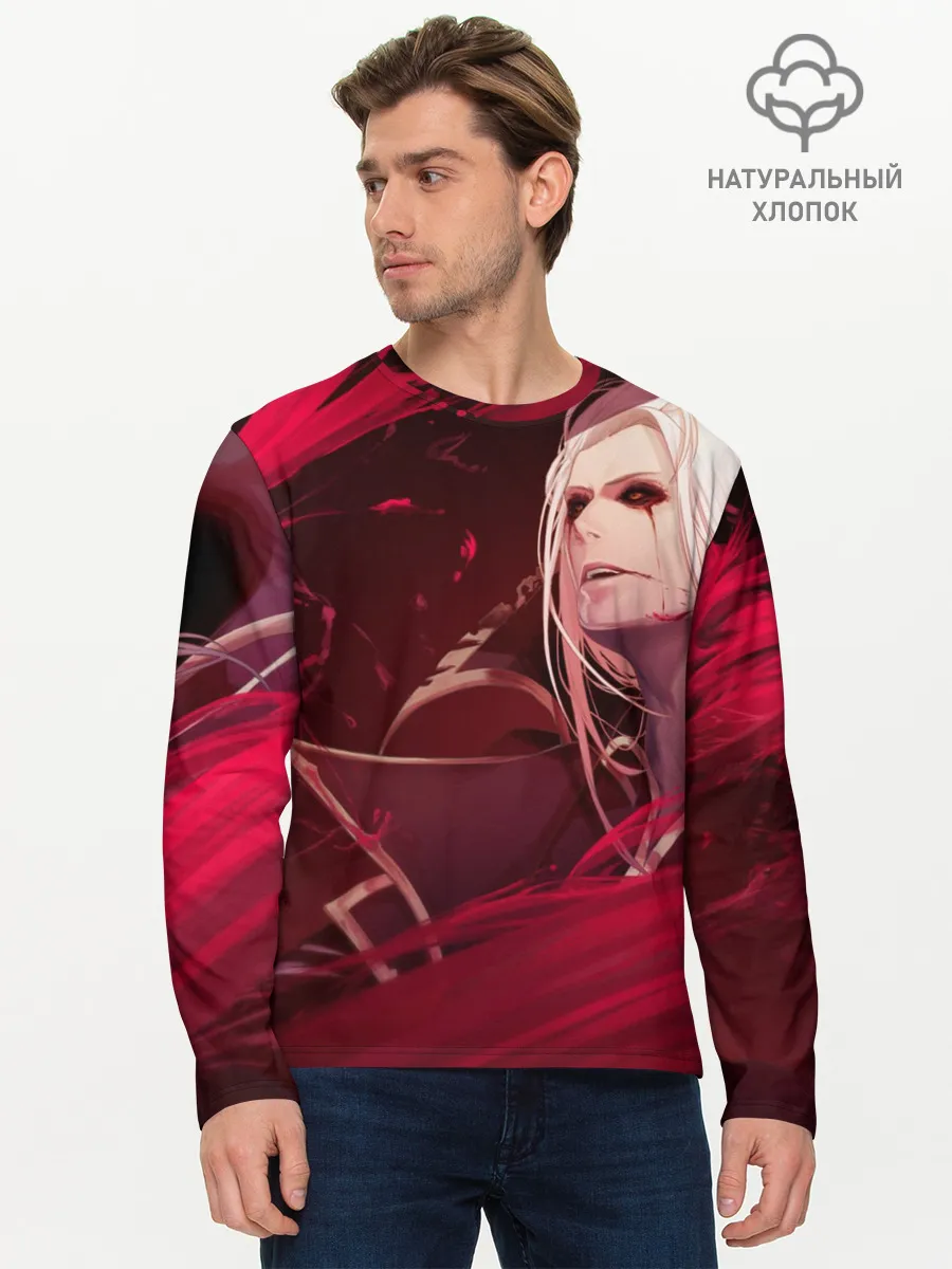 Мужской лонгслив базовый / Владимир