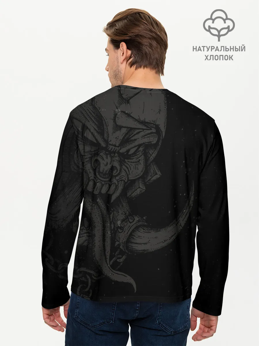 Мужской лонгслив базовый / Motorhead
