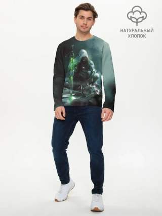 Мужской лонгслив базовый / ВЕДЬМАК