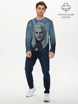 Мужской лонгслив базовый / НЕТФЛИКС ВЕДЬМАК