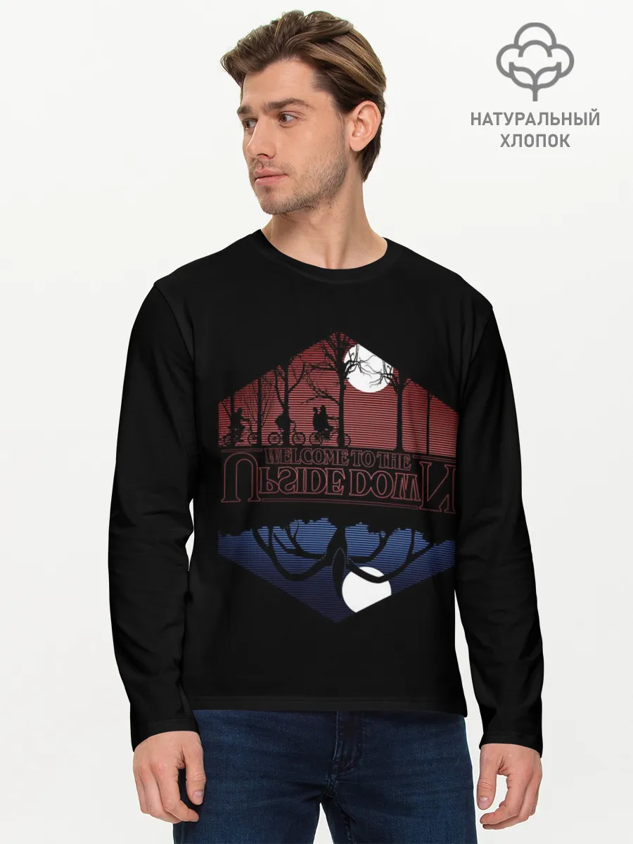 Мужской лонгслив базовый / Stranger Thing