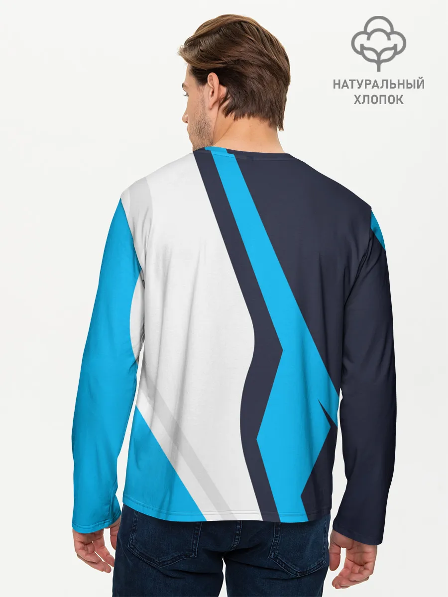 Мужской лонгслив базовый / SpaceX