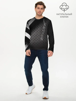 Мужской лонгслив базовый / SpaceX