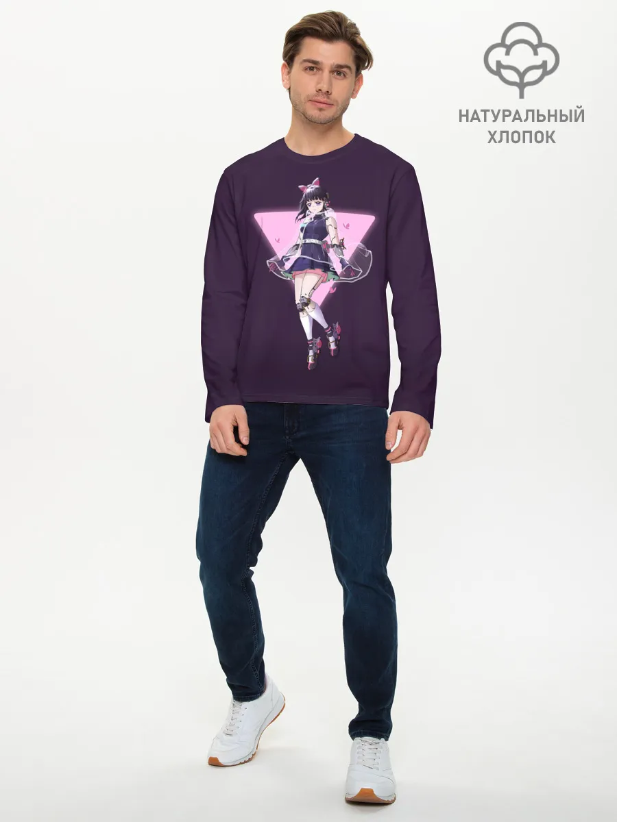 Мужской лонгслив базовый / Канао Цуюри