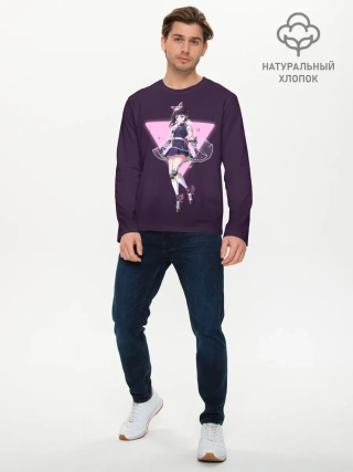 Мужской лонгслив базовый / Канао Цуюри