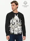 Мужской лонгслив базовый / Totoro