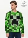 Мужской лонгслив базовый / MINECRAFT