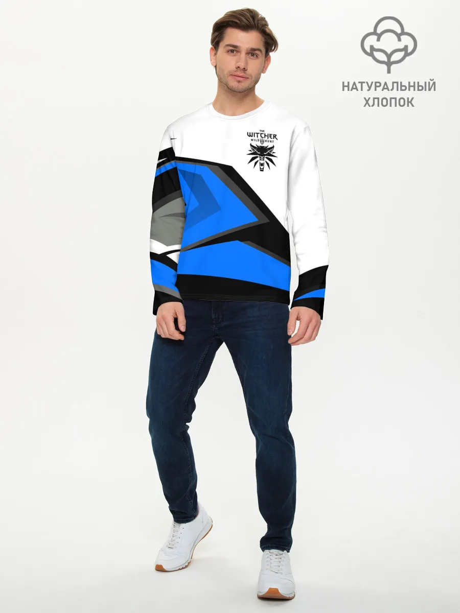 Мужской лонгслив базовый / Ведьмак 3: Дикая Охота