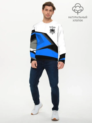 Мужской лонгслив базовый / Ведьмак 3: Дикая Охота