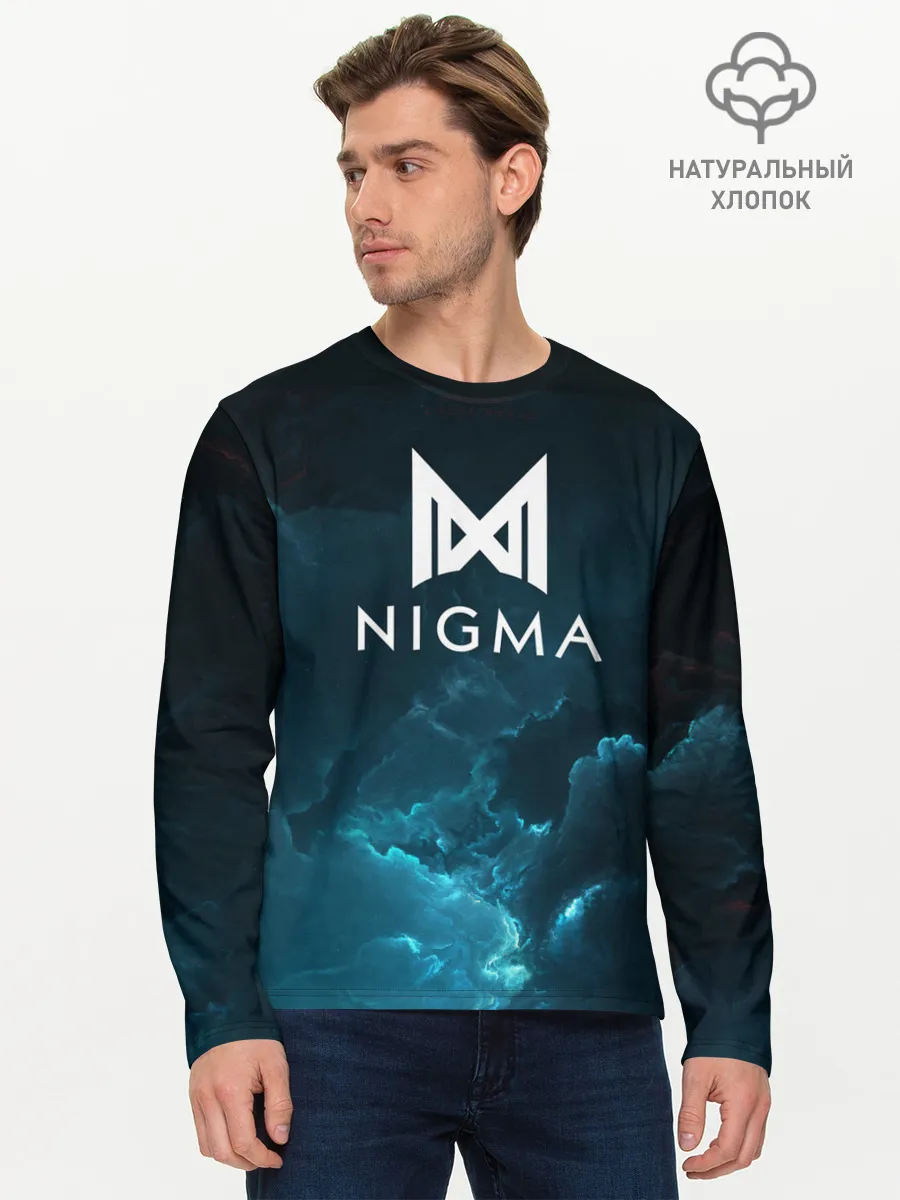 Мужской лонгслив базовый / Nigma