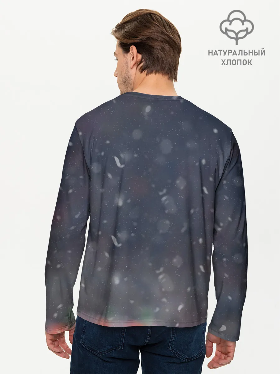 Мужской лонгслив базовый / Неймар ПСЖ