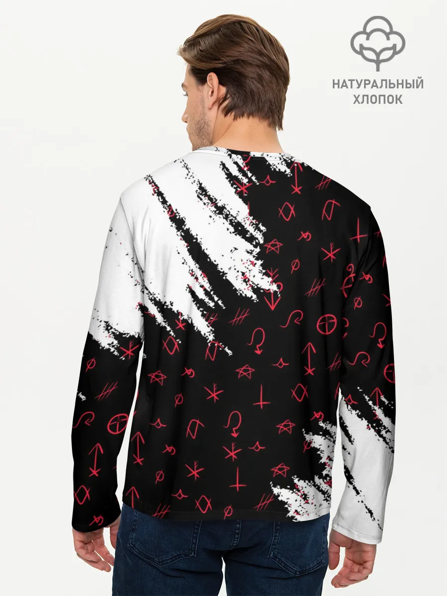 Мужской лонгслив базовый / ОТЕЛЬ ХАЗБИН АЛАСТОР