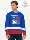 Мужской лонгслив базовый / Нью-Йорк Рейнджерс НХЛ