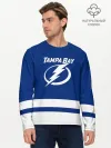 Мужской лонгслив базовый / Тампа-Бэй Лайтнинг НХЛ