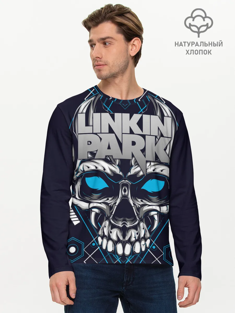 Мужской лонгслив базовый / Linkin Park