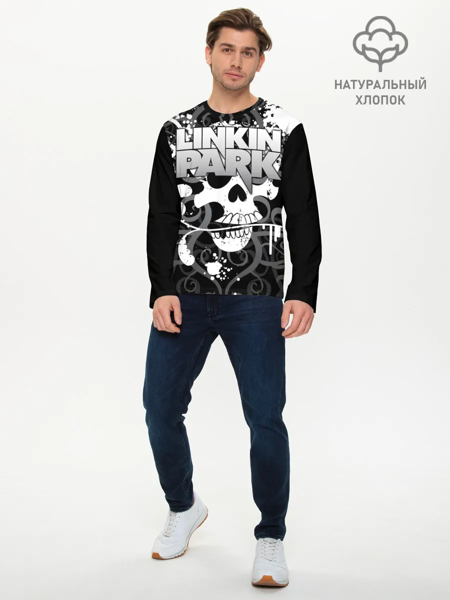 Мужской лонгслив базовый / Linkin Park
